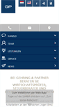 Mobile Screenshot of gehring-partner.de