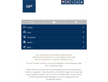 Tablet Screenshot of gehring-partner.de